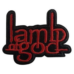 Lamb Of God Bügelbild Patch. 2 3/4” x 2”. Neu! Kostenloser Versand! - Bild 1 von 1