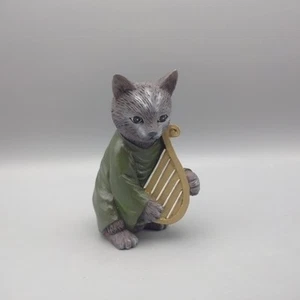 Hawthorne Village PURR-fect Christmas Pageant Collection Heavenly Angel Cat - Picture 1 of 5
