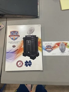 7 de enero de 2013 Some Life Stadium, Notre Dame Versus Alabama BCS boleto completo - Imagen 1 de 4