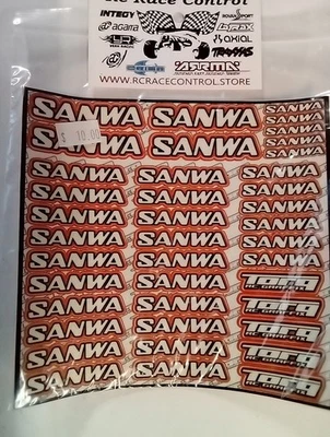 Sanwa RC Logo decal Sheet 🍊 - image 1 of 4
