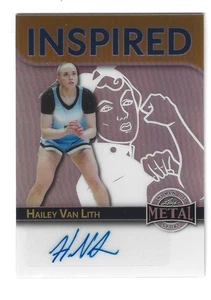 Leaf Women Of Sport 2025 Hailey Van Lith Auto IA-HVL Silver Prismatic 7/10🔥 - Imagen 1 de 2