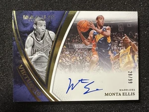 2024-25 Panini Immaculate Collection Virtuoso Monta Ellis Auto Warriors /99 - Picture 1 of 2
