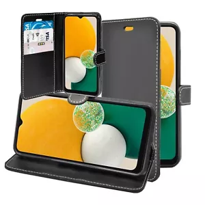 For Samsung Galaxy A04s Phone Case Wallet Flip PU Leather Card Slot Cover - Picture 1 of 36