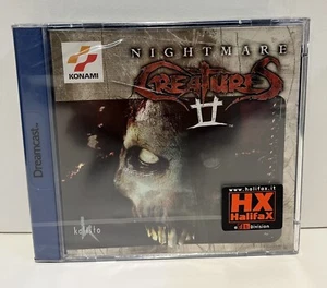 NIGHTMARE CREATURES 2 DREAMCAST PAL FACTORY SEALED DEFEKT WIE HERVORGEHOBEN FOTO - Bild 1 von 12