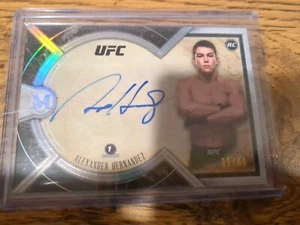 2018 Topps UFC Museum Autograph Alexander Hernandez No. MA-AH /99 - Picture 1 of 2