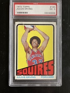 1972-73 Topps - #195 Julius Erving (RC)