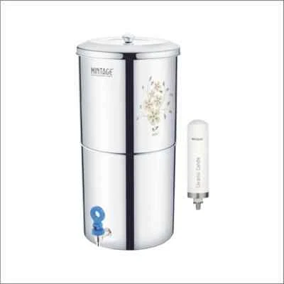 Mintage Stainless Steel Water Filter Premium 34L with Ceramic 3 Candle - WFP-34 - Image 1 of 3