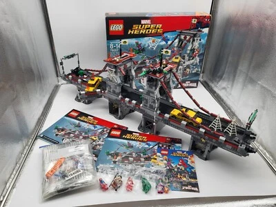 !!ЧИТАЙТЕ!! ДВА LEGO Marvel ЧЕЛОВЕК-ПАУК 76057 WEB ВОИНЫ ОКОНЧАТЕЛЬНЫЙ МОСТ БИТВА 2 x - Изображение 1 из 4