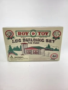 Roy Toy Log Building Set The Farm No. 11 - New! - Picture 1 of 3