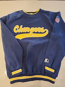 LA Chargers Años 90 SAN DIEGO CARGADORES STARTER SUDADERA TOP XL - Imagen 1 de 11