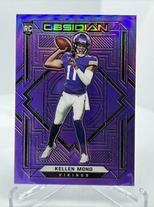 2021 Obsidian Kellen Mond Rookie Purple Flood FOTL Exclusive #/16 - Bild 1 von 2
