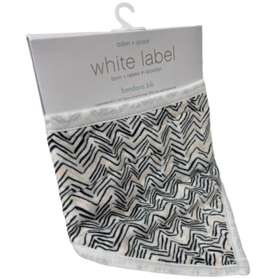 Babero Bandana Muselina Aden Anais Etiqueta Blanca Prelavado Pacific Paradise Estampado Nuevo Foto 1 de 4