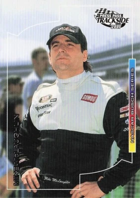 2001 Press Pass NASCAR Racing Trackside #61 Mike McLaughlin - Image 1 of 3