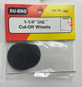Du-Bro 1-1/4" Diameter Cut-Off Wheels #352 - Picture 1 of 1