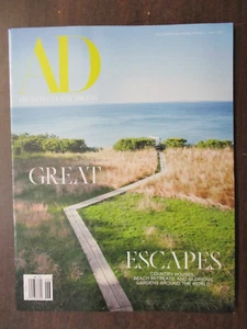 AD ARCHITECTURAL DIGEST MAGAZINE JUNE 2025 GREAT ESCAPES PEG BOARD STORAGE - Picture 1 of 2
