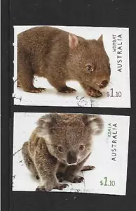 AUSTRALIA 2019 AUSTRALIAN FAUNA II, SELBSTKLEBENDES BOOKLET PAAR FEIN GEBRAUCHT - Bild 1 von 1