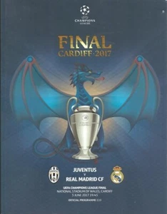 Football - JUVENTUS v REAL MADRID- 03/06/2017 CHAMPIONS LEAGUE FINAL - PROGRAMME - Picture 1 of 1