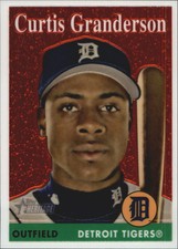 2007 (TIGERS) Topps Heritage Chrome #THC49 Curtis Granderson/1958