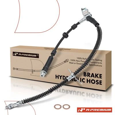 A-Premium Brake Hydraulic Hose Front for Land Rover LR3 2005-2009 LR4 2010-2016 - Image 1 of 4