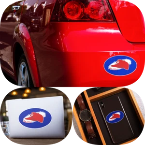 Adesivo vinile stile retrò anni 50 Philadelphia Phillies decalcomania o decalcomania auto NUOVO - Foto 1 di 4