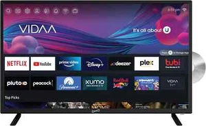 Supersonic 32" LED Smart HDTV con lettore DVD, ATSC e sistema NTSC AC/DC SC-3226SDVD - Foto 1 di 6