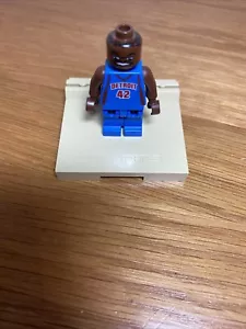 LEGO NBA Jerry Stackhouse Detroit Pistons Basketball 2003 Minifigure - Foto 1 di 8
