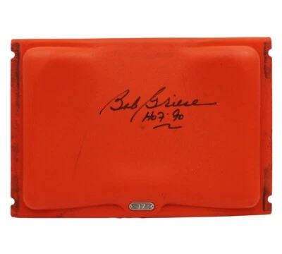 Bob Griese Signed Miami Dolphins Orange Bowl Orange #17 Stadium Seatback- HOF 90 - Image 1 of 2
