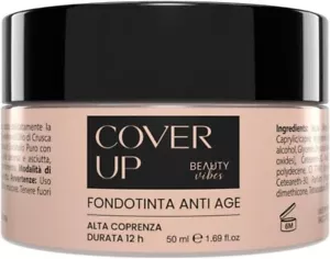 Fondotinta Coprente Imperfezioni Lunga Tenuta Waterproof Professionale CoverUp - Foto 1 di 9