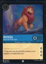 2023 Disney Lorcana TCG The First Chapter Mufasa King of the Pride Land FOIL 155