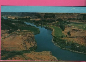 Vintage Idaho ID Postcard Snake River Canyon Blue Lakes Near Twin Falls  - Picture 1 of 4