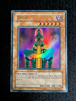 🔥 YUGIOH • JINZO • ULTRA RARE • DB1-EN067 • DARK BEGINNING 1 • VLP 🔥 - Image 1 of 4