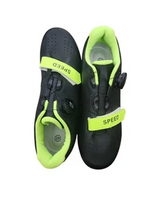 "Speed" Bicycle Shoes With Exustar E-C01F MTB Cleat - Size 40 - Picture 1 of 4