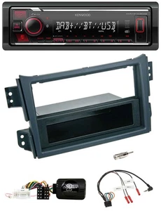 Kenwood Lenkrad Bluetooth USB DAB Autoradio für Opel Agila B Suzuki Splash 2008- - Bild 1 von 9