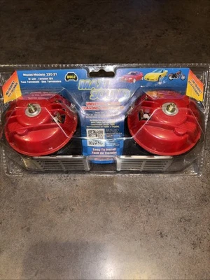 Wolo Maxi Sound Auto 320-2T UNIVERSAL Juego de bocinas de repuesto 12 voltios alto y bajo Foto 1 de 3
