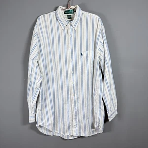 Ritter der Tafelrunde Herren Hemd XL Langarm gestreift Knopfleiste guter Zustand - Bild 1 von 8