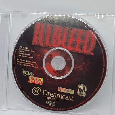 Illbleed (Sega Dreamcast, 2001) solo disco probado Foto 1 de 4