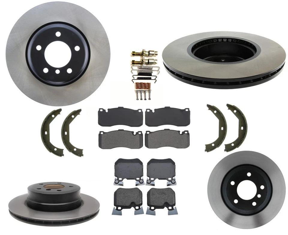 Rotores de freno de disco de carbono de alto rendimiento para BMW 135i AmeriBRAKES 2008-2012 Foto 1 de 4