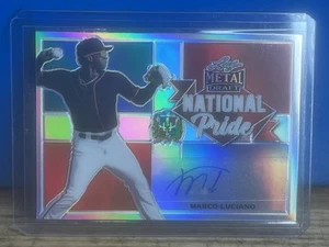 2021 Leaf Metal Draft - National Pride Marco Luciano #NP-ML1 (AU, RC) - Picture 1 of 2