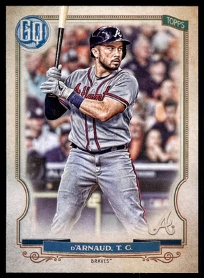 2020 Topps Gypsy Queen Travis d'Arnaud . Atlanta Braves #280 - Image 1 of 2