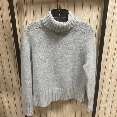 GAP VTG 2003Sweater Womens L GrayTurtleneck Wool Cotton Rabbit Cashmere - Image 1 of 4