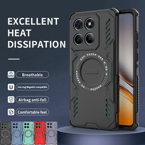 For Moto G86 Power G15 G05 G75 G34 Shockproof Hybrid Magnetic Phone Case Cover - Picture 1 of 14