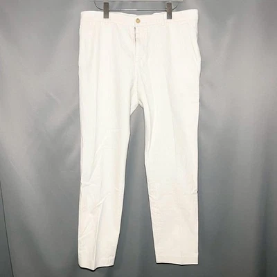 Calça masculina de algodão GUCCI 50 519546 branca cremosa - Imagem 1 de 4