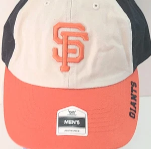 San Francisco Giants Orange Bill Strap Back Hat New Fan Fav Embroidered - Picture 1 of 8