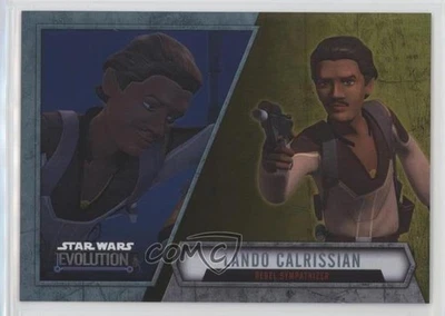 2016 Topps Star Wars Evolution Gold 7/50 Lando Calrissian Rebel Sympathizer fm0 - Image 1 of 3