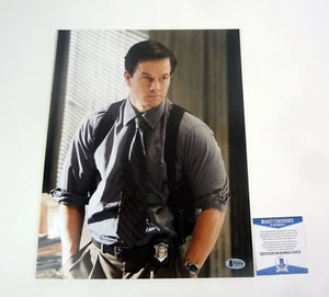 Mark Wahlberg The Departed Signed Autograph 11x14 Photo Beckett BAS COA - Picture 1 of 1