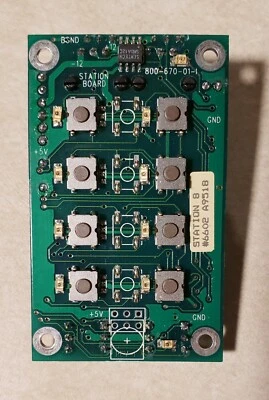 Vantage Controls Vision System 8-Button Keypad Station Board - Image 1 of 3