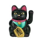 Playful 4inch Nippon Electric Wave Hand Lucky Cat Ornament for Car Decoration