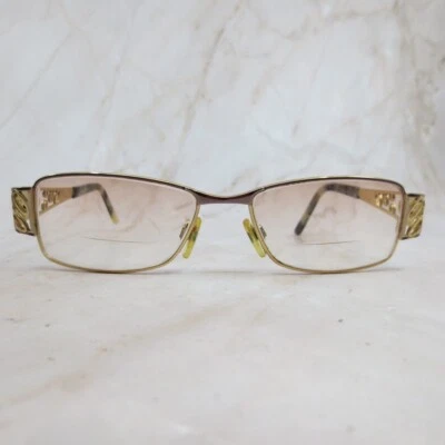 Cazal Sunglasses Frame Mod.4164-Col Gold Tortoise Metal Half Rim Rectangular - Image 1 of 4