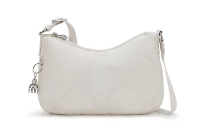 Bolso de Hombro Kipling AYDA UP Pequeño con Cremallera - Edredón Beige Aireado PVP £88 Foto 1 de 4