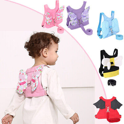Child Strap Belt Keeper Reins Aid Baby Safety Toddler Wing Walking Harness • 15.99$